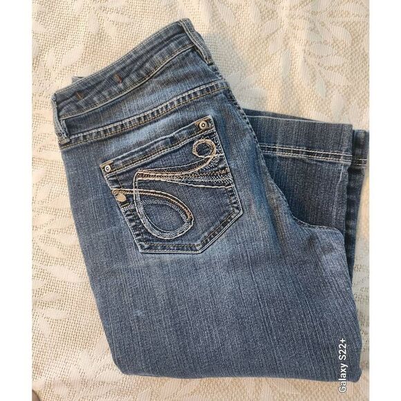 21 JAG Jeans, classic fit capri jeans, petite - Picture 1 of 10